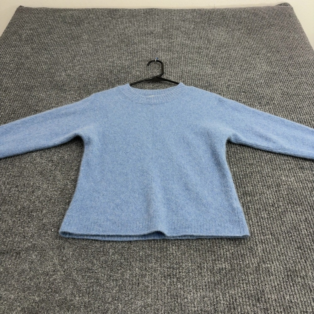 Joie Sweater Womens S Blue Cashmere Crewneck Long Sleeve Knit Minimal Classic